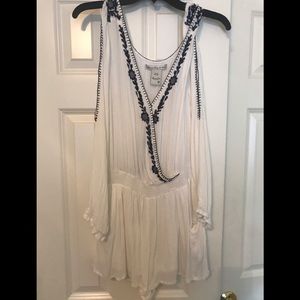 Long sleeved boho romper